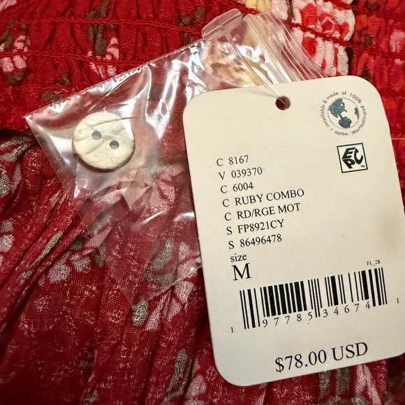 NWT Free People Rule The World Romper - Picture 5 of 5